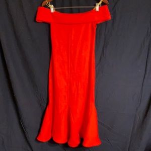 Catherine Malandrino red cocktail dress